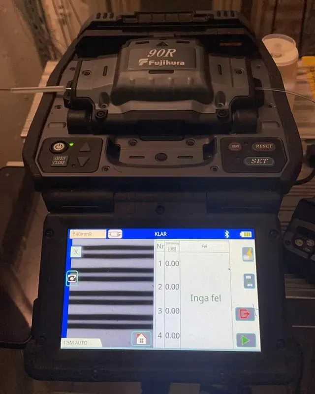 Optocare installation